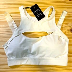 Women’s NVGTN White Apex Bra XL